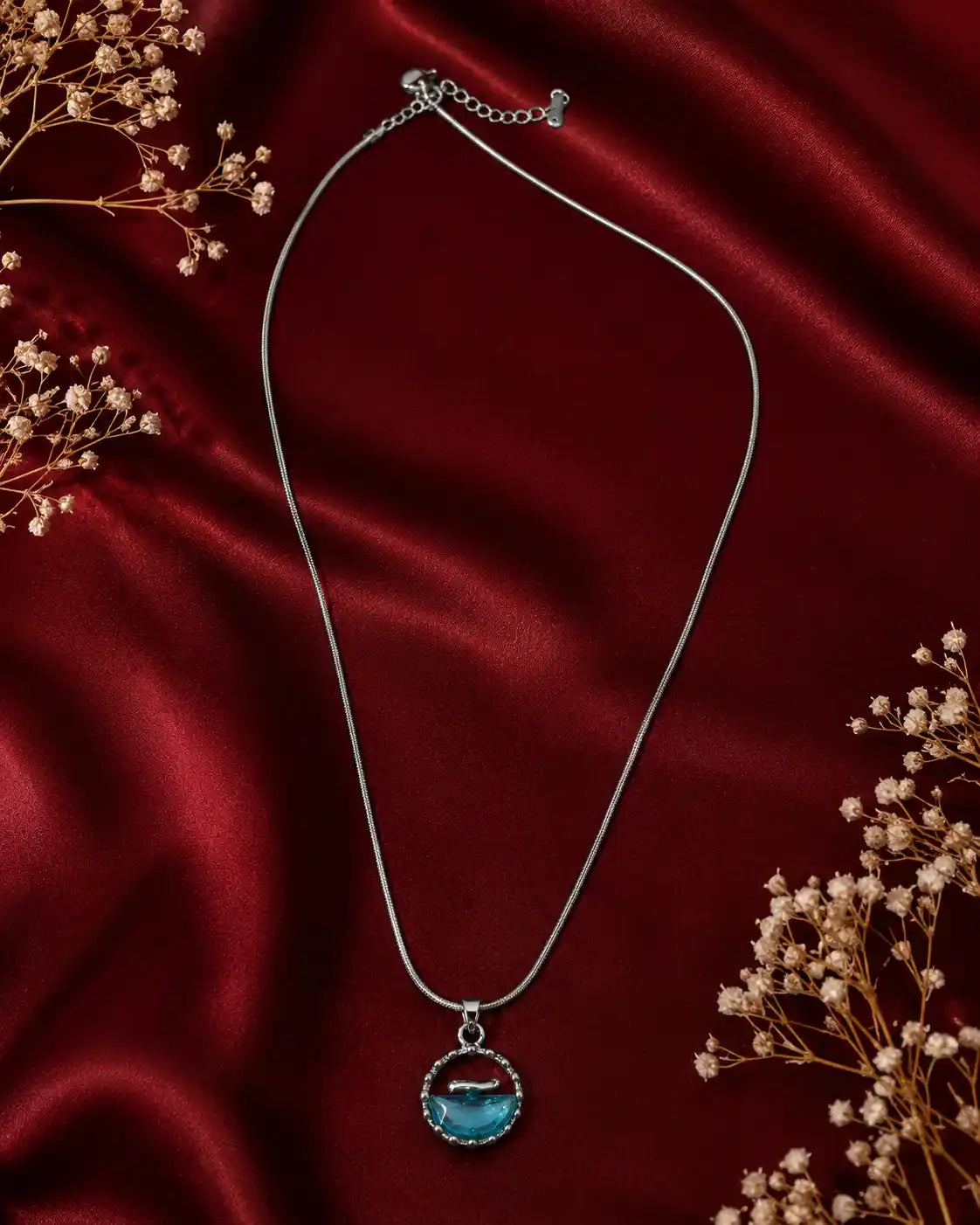 Azure Drift Pendant