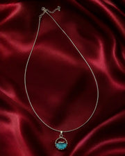Azure Drift Pendant