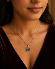 Azure Drift Pendant