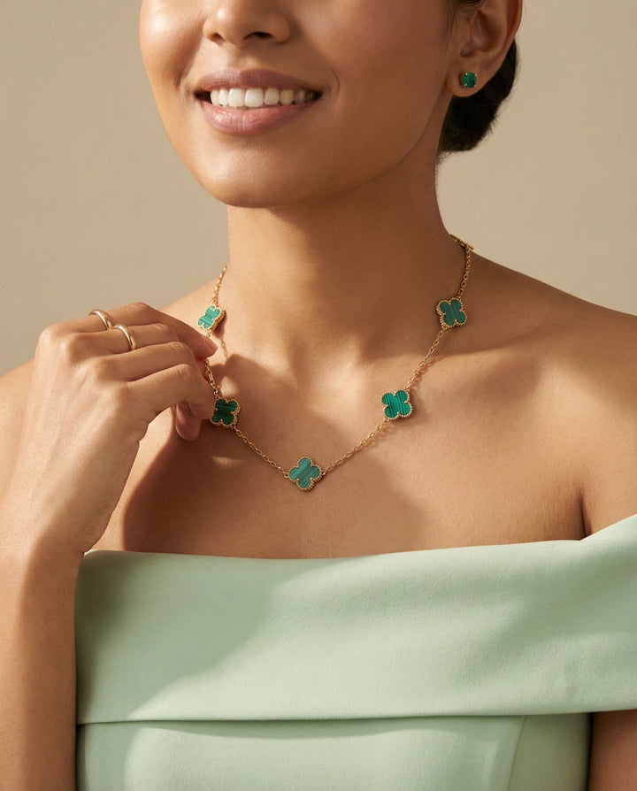 Celeste Clover Pendent