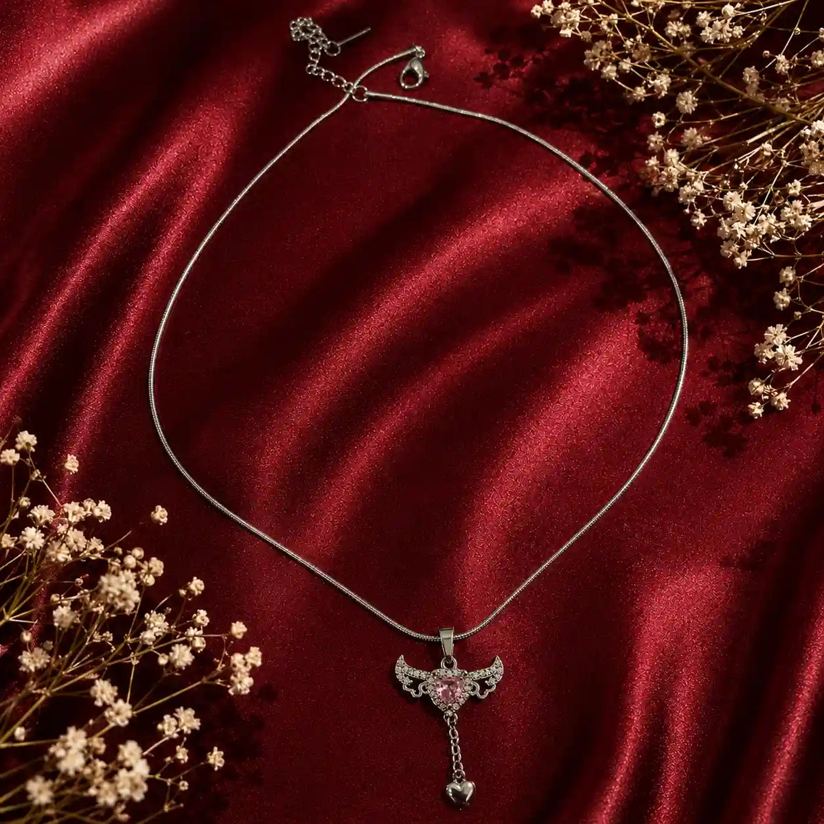 Cherub Heart Pendant