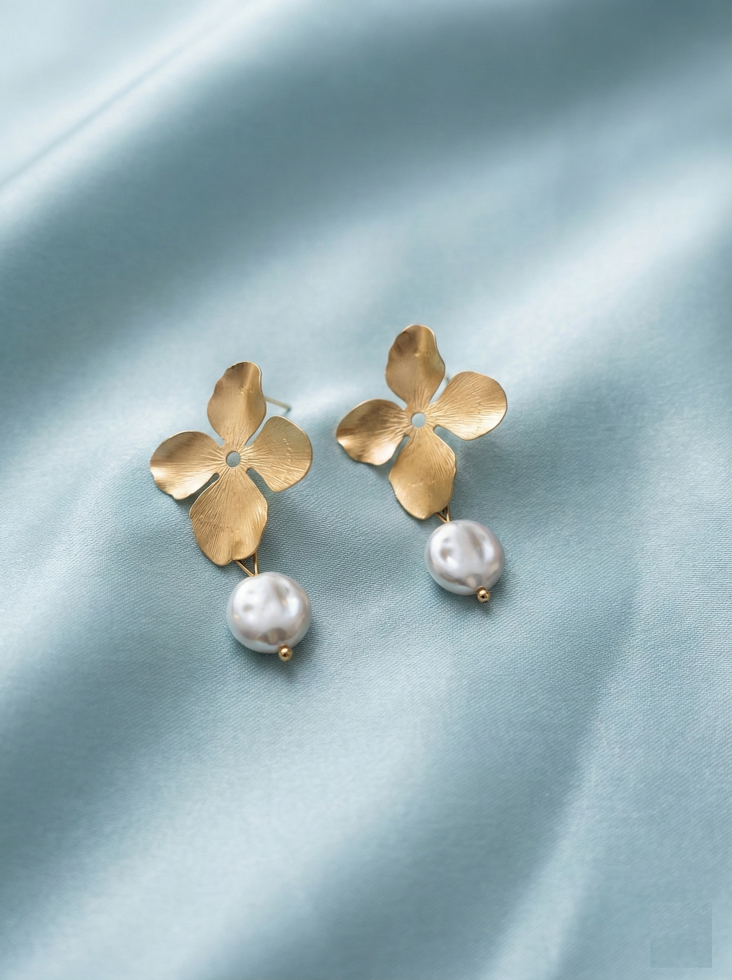Petal Pearl Radiance Earrings