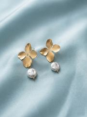 Petal Pearl Radiance Earrings