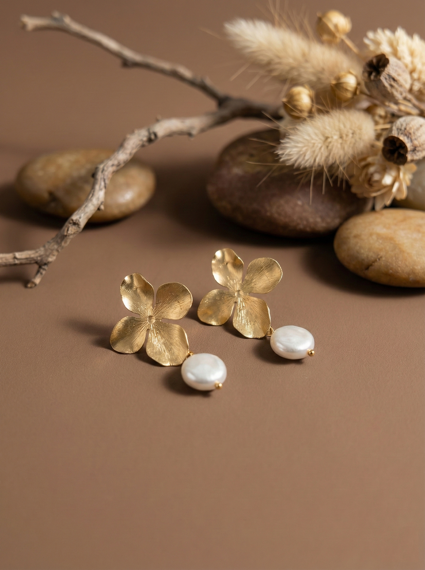 Petal Pearl Radiance Earrings