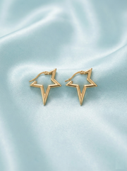 Star Outline Hoops