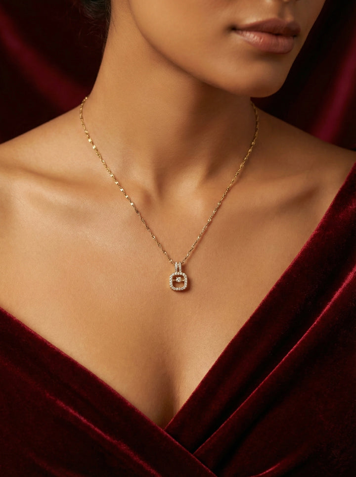 Luna Halo Pendant