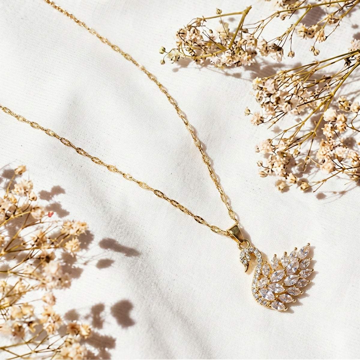 Seraphina Swan Pendant