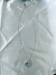 Silver Ocean Heirloom Pendant