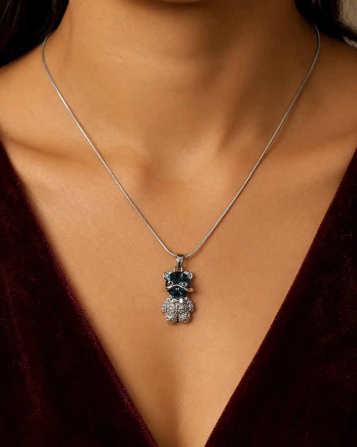Teddy Luxe Pendant - Midnight Blue
